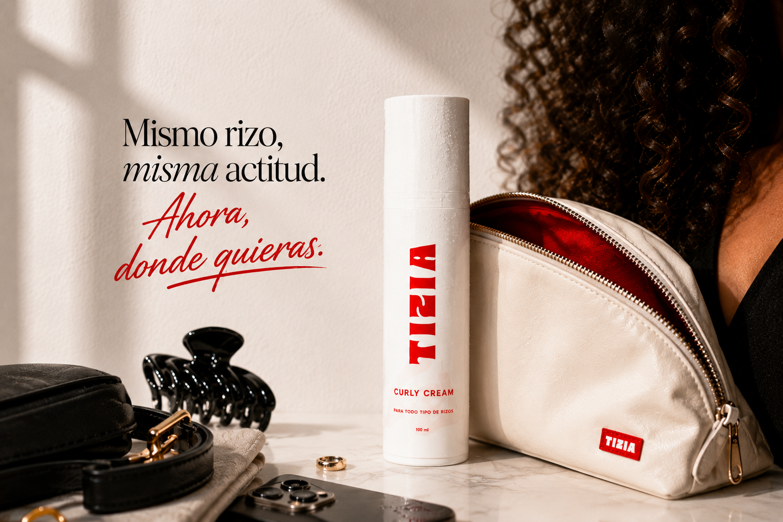 Tu pelo no entiende de horarios, planes ni lugares.